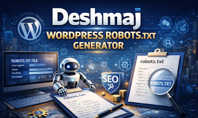 Deshmaj “WordPress Robots.txt” Generator
