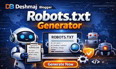 Deshmaj “Blogger Robots.txt” Generator
