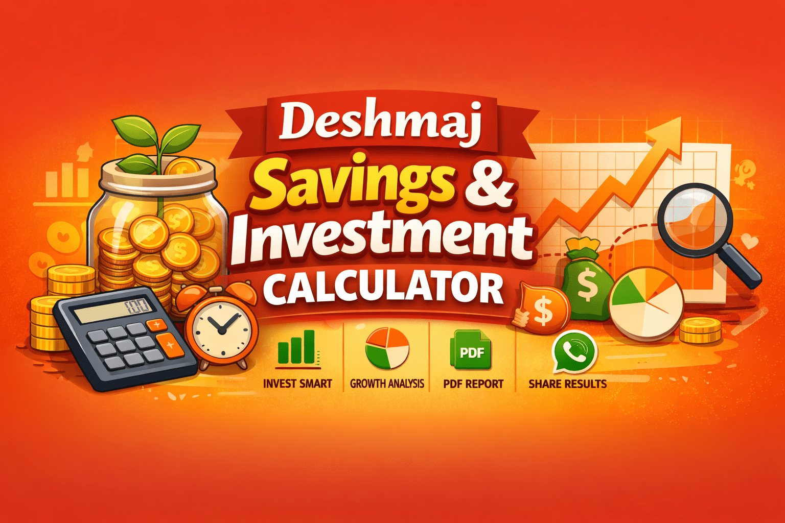 Deshmaj “Savings & Investment” Calculator