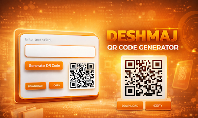 Free Online QR Code Generator – (Deshmaj Tools)