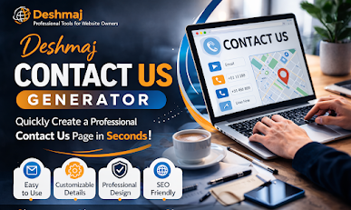 Deshmaj “Contact Us” Generator