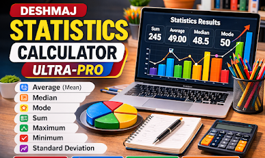 Deshmaj “Statistics” Calculator (Ultra-Pro)
