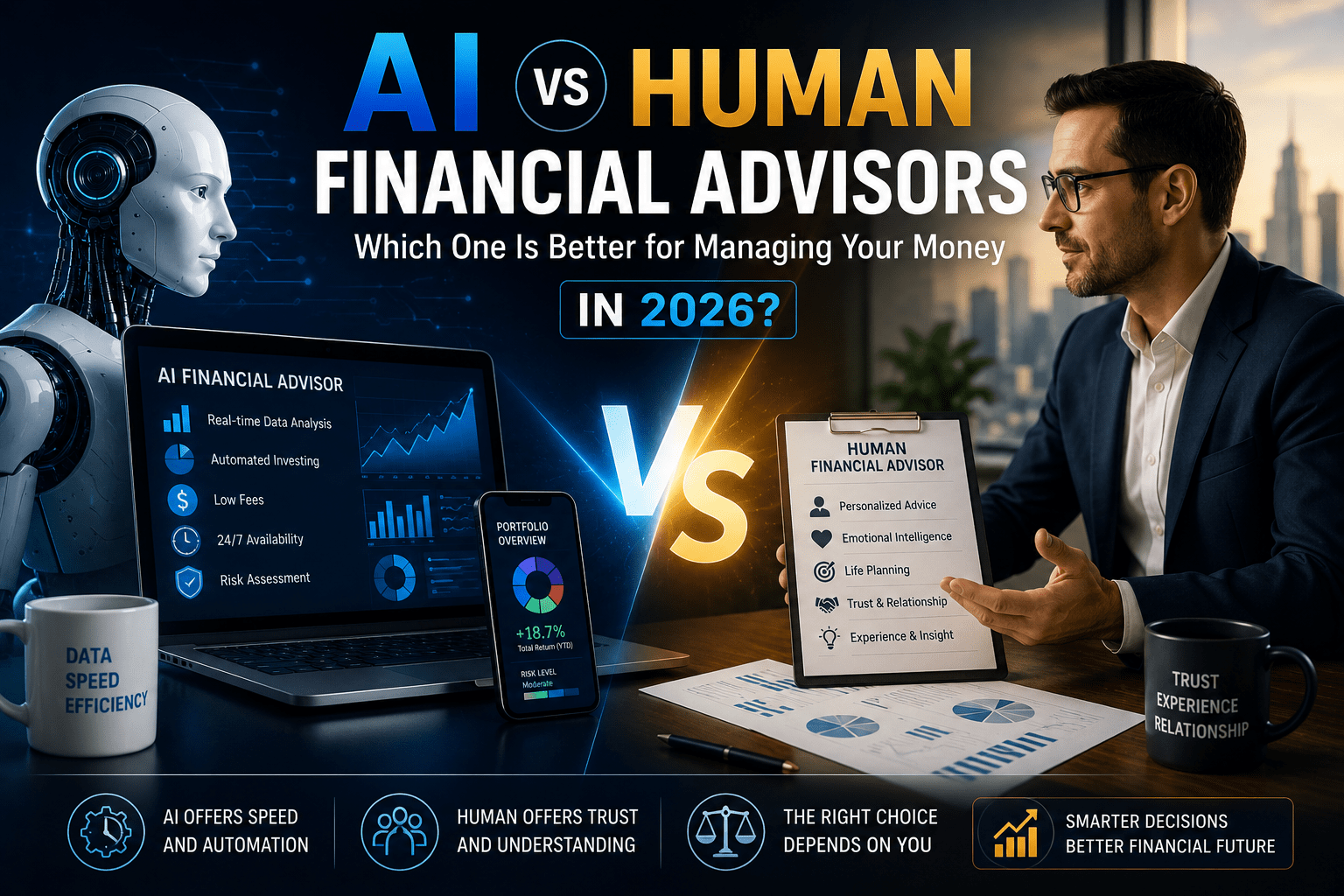 AI vs Human Financial Advisors: Which One Is Better for Managing Your Money in 2026?