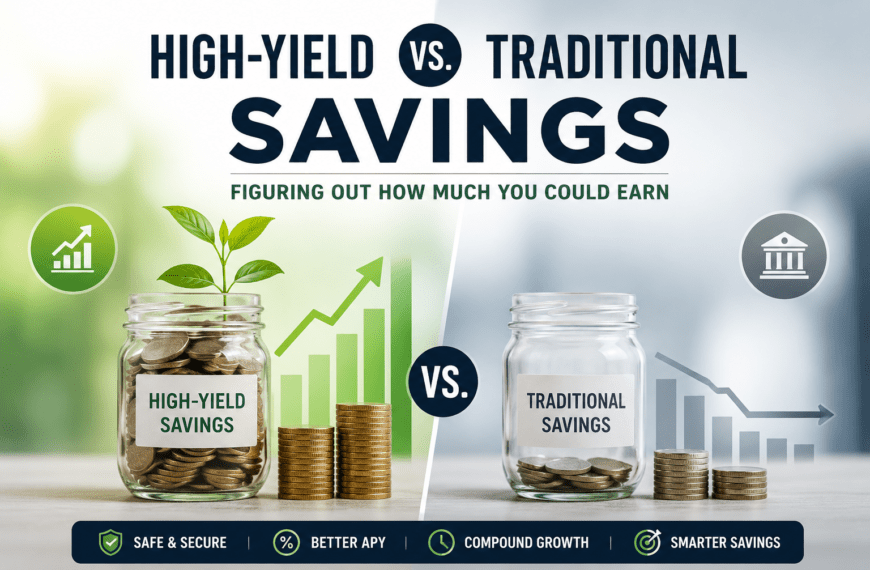 High-Yield vs. Traditional Savings: Figuring Out How Much You Could Earn (2026 Complete Guide)