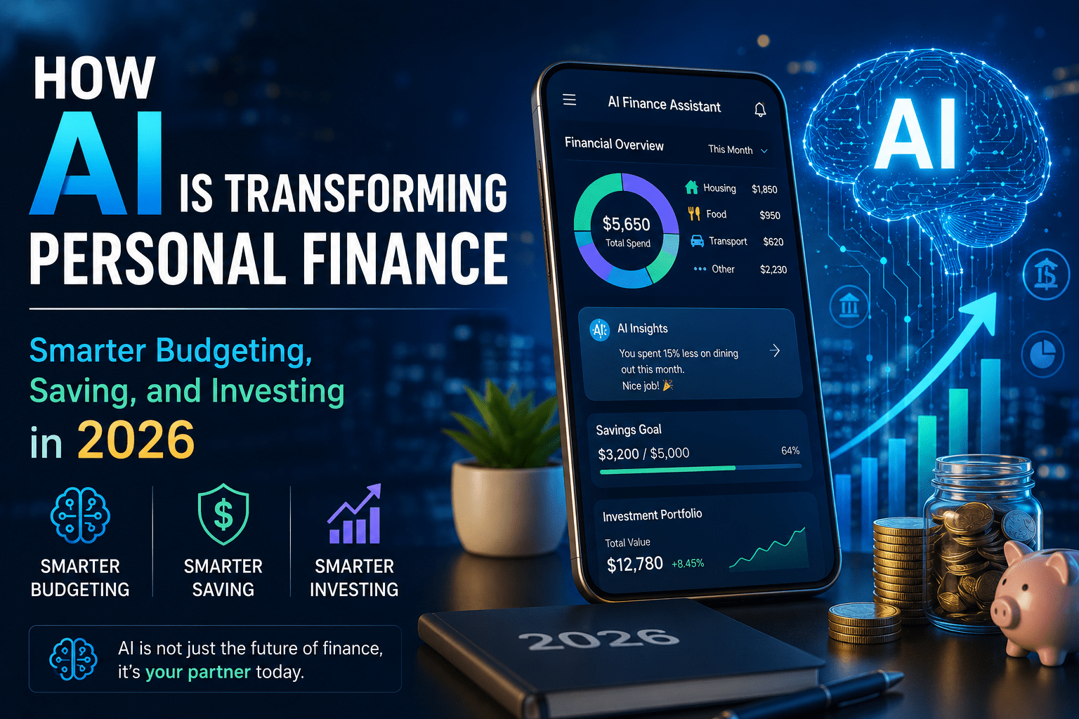 How AI Is Transforming Personal Finance: Smarter Budgeting, Saving, and Investing in 2026