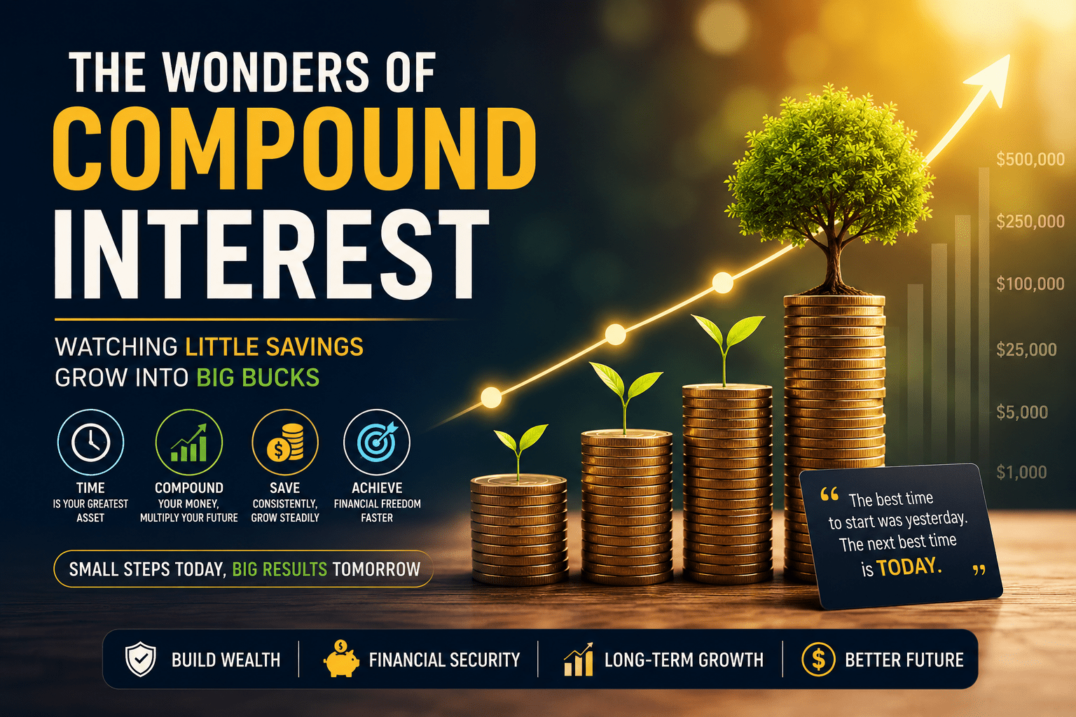 The Wonders of Compound Interest: Watching Little Savings Grow into Big Bucks (2026 Complete Guide)