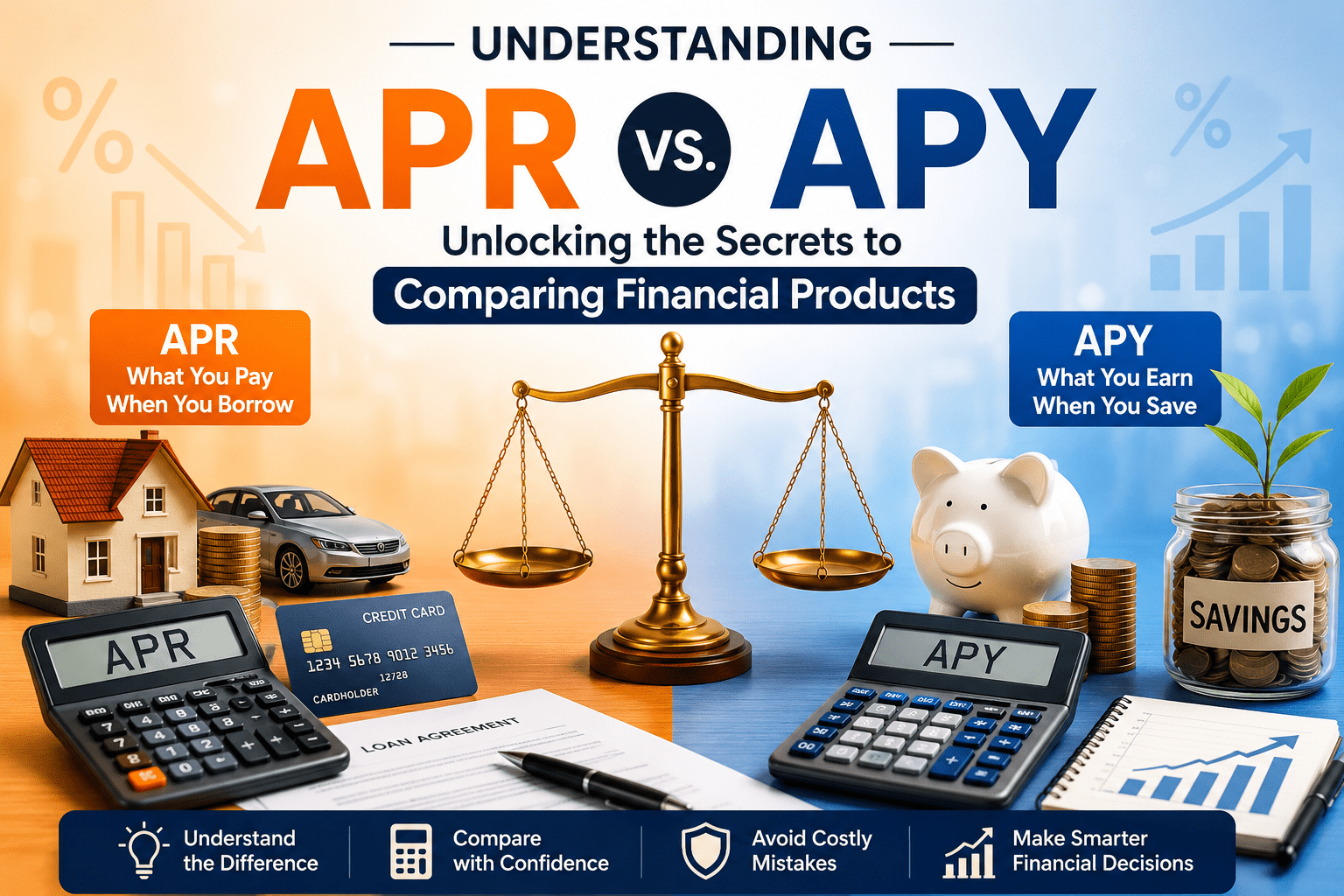 Understanding APR vs. APY: Unlocking the Secrets to Comparing Financial Products